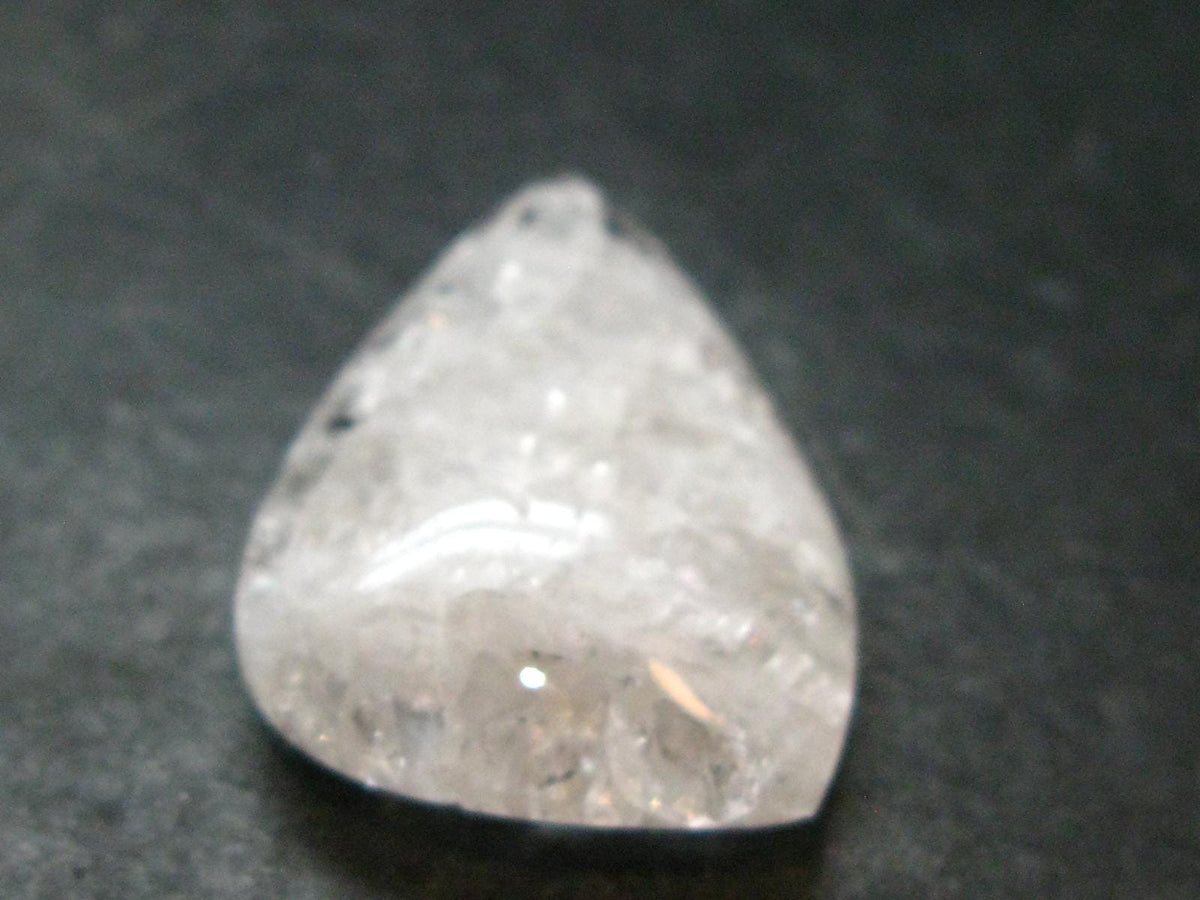 Large Clear Tumbled Petalite Stone from Brazil - 6.76 Grams - 1.3"