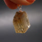 Golden Scapolite Silver Pendant From Tanzania - 0.9" - 4.30 Grams