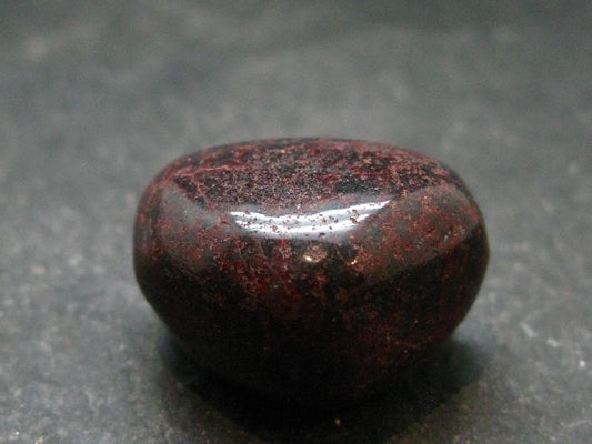 Red Cinnabar Cinabar Tumbled Piece From Spain - 14.68 Grams - 1.0"