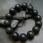 Shamanite Shammanite Genuine Bracelet ~ 7 Inches ~ 14mm Round Beads