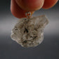 Gray Herderite Silver Pendant from Africa - 1.0" - 5.44 Grams