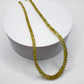 Natural Chrysoberyl, Gemstone Beaded Necklace, Faceted Crystal Strand, Minimalist Jewelry Gift for Her