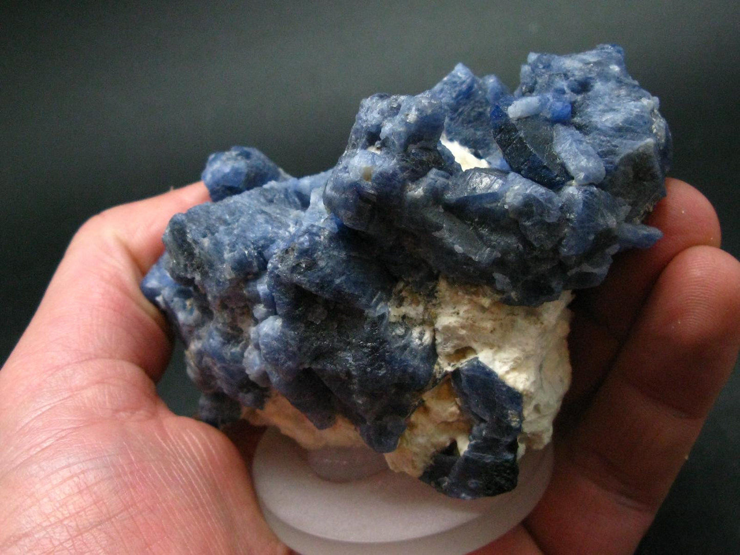 Museum Sapphire Corundum Cluster from Mogok Burma - 3.7"
