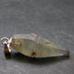 Gem Blue Sapphire Corundum Crystal Silver Pendant From Sri Lanka - 2.6 Grams