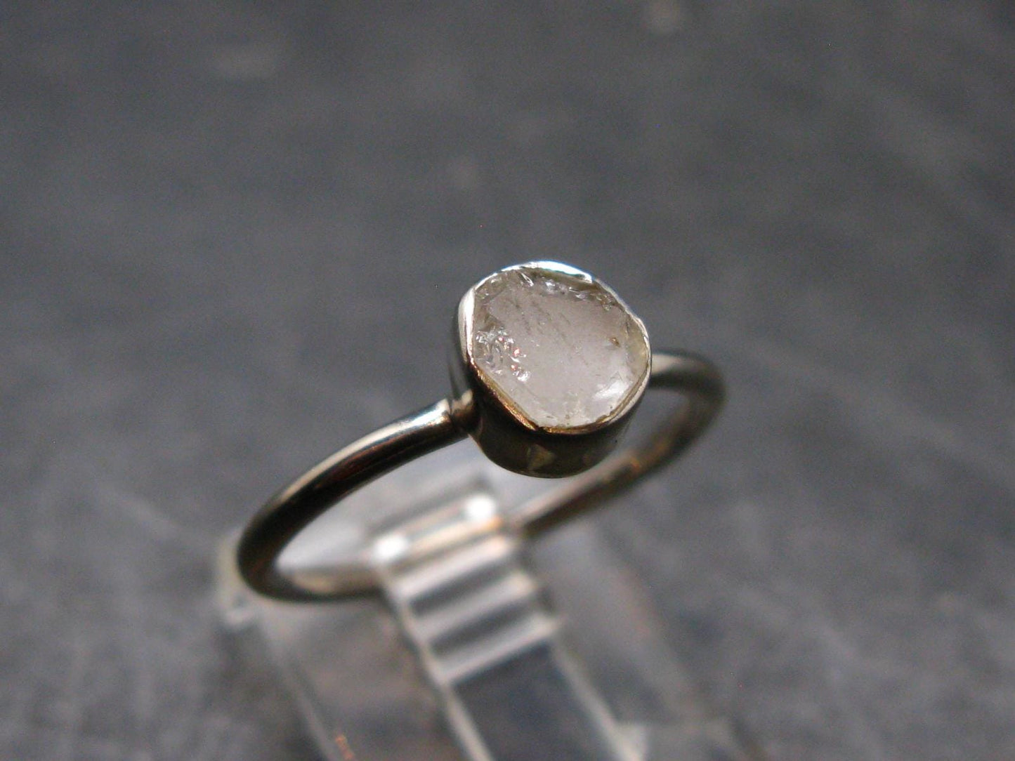 Phenakite Phenacite Sterling Silver Size 7 Ring from Russia - 1.85 Grams