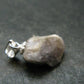 Rare Raw Hackmanite Silver Pendant from Afghanistan - 0.8" - 1.10 Grams