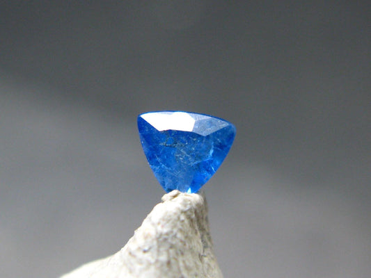 Rare Lazulite Cut Stone from Canada - 0.19 Carats - 5x3mm