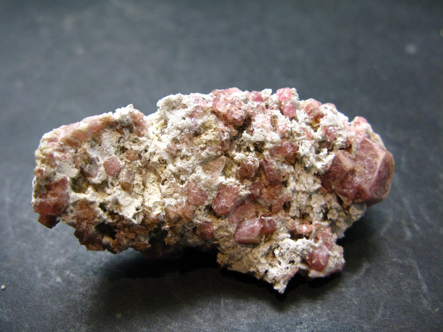 Raspberry Grossular Garnet Cluster From Mexico - 2.1" - 31.13 Grams