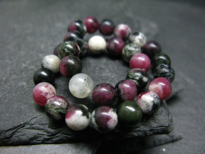 Eudyalite Eudialyte & Aegirine Genuine Bracelet ~ 7 Inches ~ 6mm Round Beads