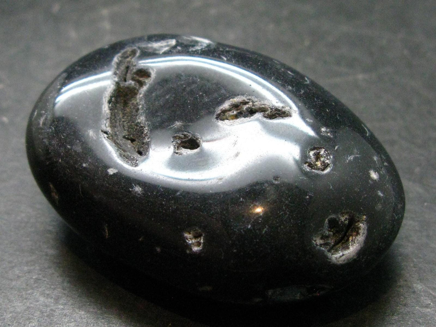 Cintamani Pearl of Fire Tumbled Stone from Indonesia - 2.2" - 66.55 Grams