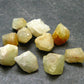 Lot of 10 Large Rhodizite Rhodozite Crystals from Madagascar - 25.0 Carats