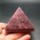 Rare Red Thulite Pyramid From Norway - 2.0" - 140.36 Grams