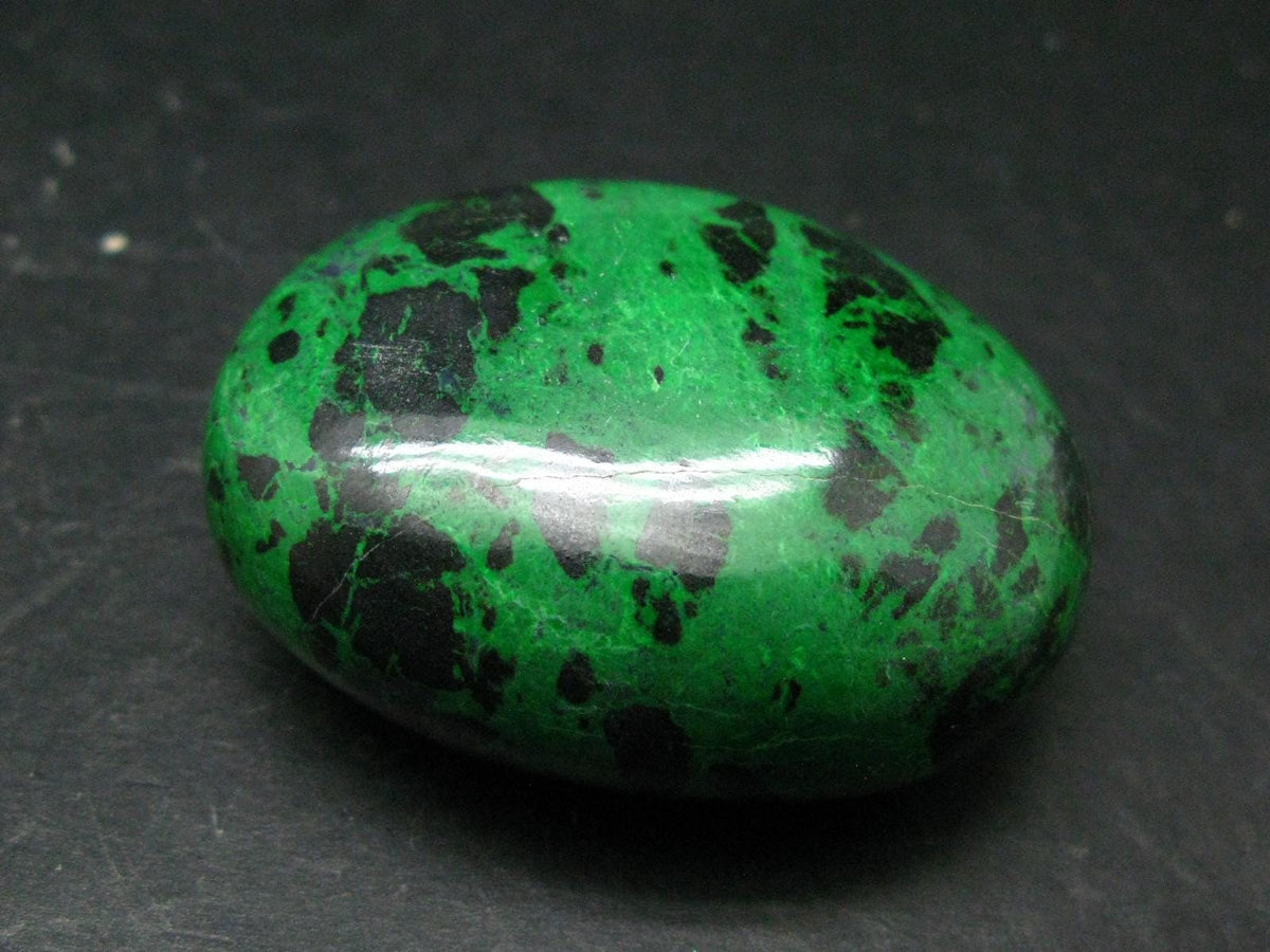 Large Uvarovite Garnet Polished Stone From Russia - 73.59 Grams