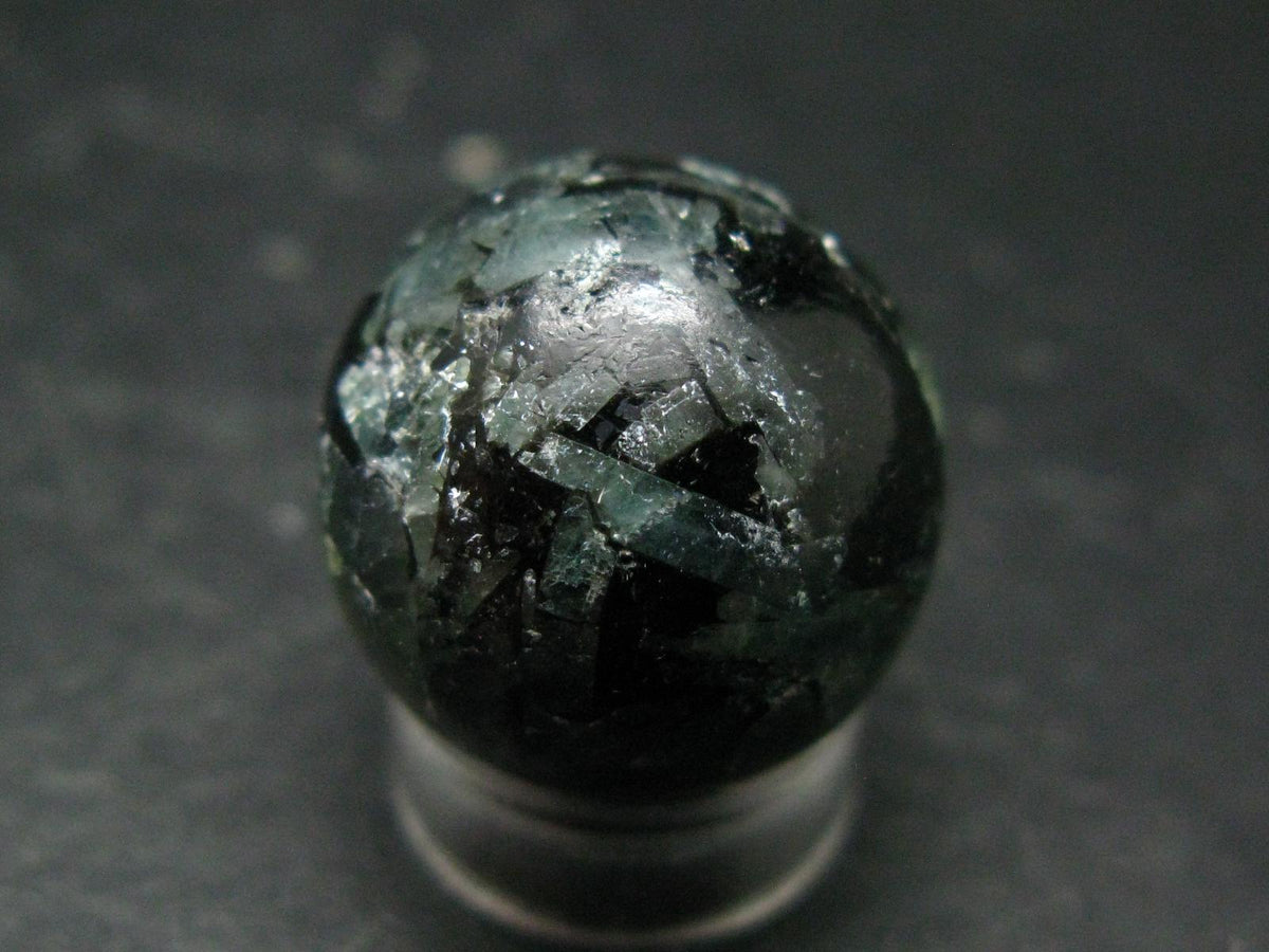 Rare Alexandrite Chrysoberyl Sphere Ball From Brazil - 11.92 Grams - 0.8"