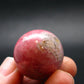 Rhodochrosite Sphere Ball from Argentina - 0.9" - 25.50 Grams