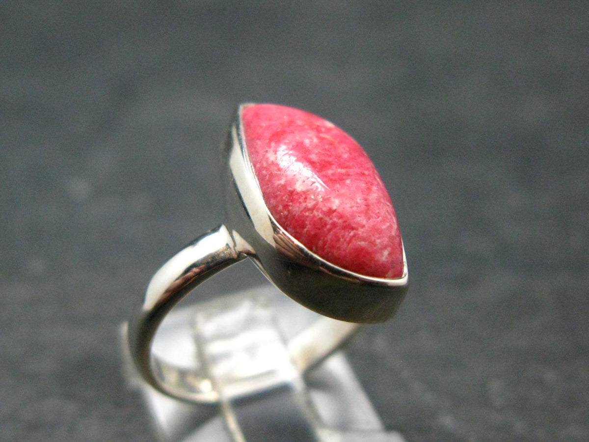 Thulite Silver Pendant From Norway - 3.81 Grams - Size 6
