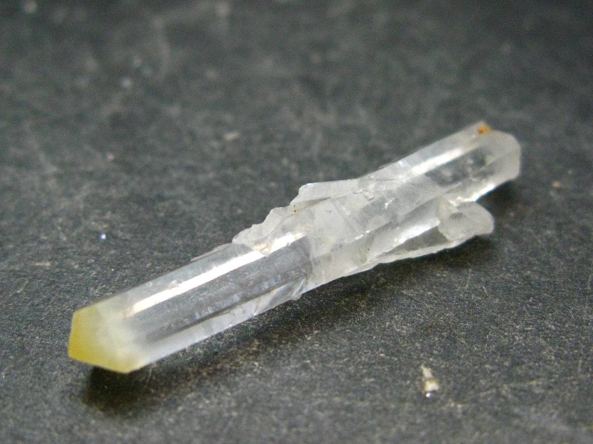 Rare Mango Quartz w/ Hallyosite Crystal From Colombia - 1.4" - 1.84 Grams
