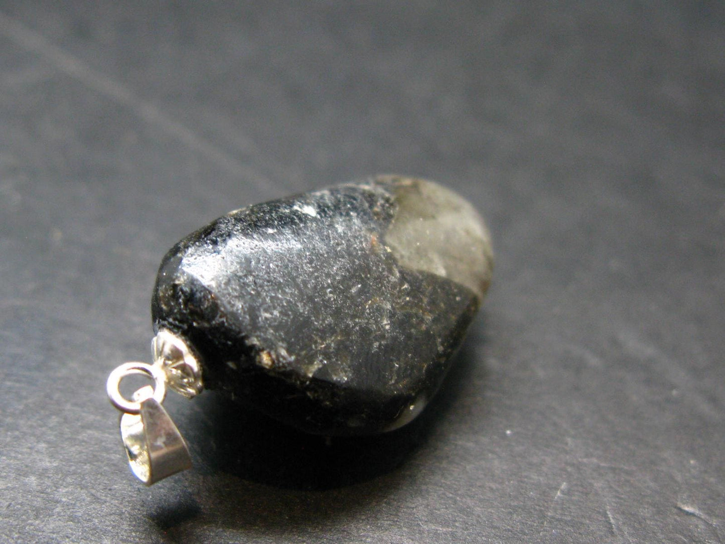 Phenakite Phenacite Crystal Silver Pendant From Russia - 1.1" - 5.55 Grams