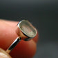 Green Herderite Silver Ring From Brazil - 1.74 Grams - Size 6