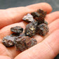 Lot of 10 Mangano Tantalite Crystals From Brazil - 13.0 Grams