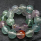 Fluorite Genuine Bracelet ~ 7 Inches ~ 8mm Round Beads