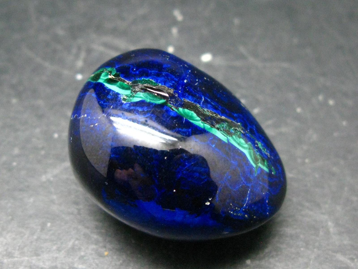 Azurite Polished Crystal From Russia - 1.2" - 27.38 Grams