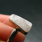 Natrolite Silver Cabochon Ring From Russia - 2.16 Grams - Size 8.0