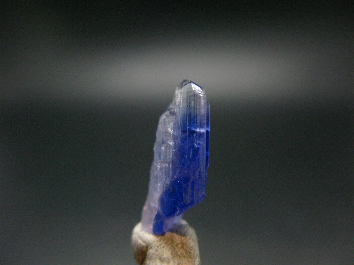 Fine Gem Tanzanite Zoisite Crystal From Tanzania - 9.20 Carats - 0.8"