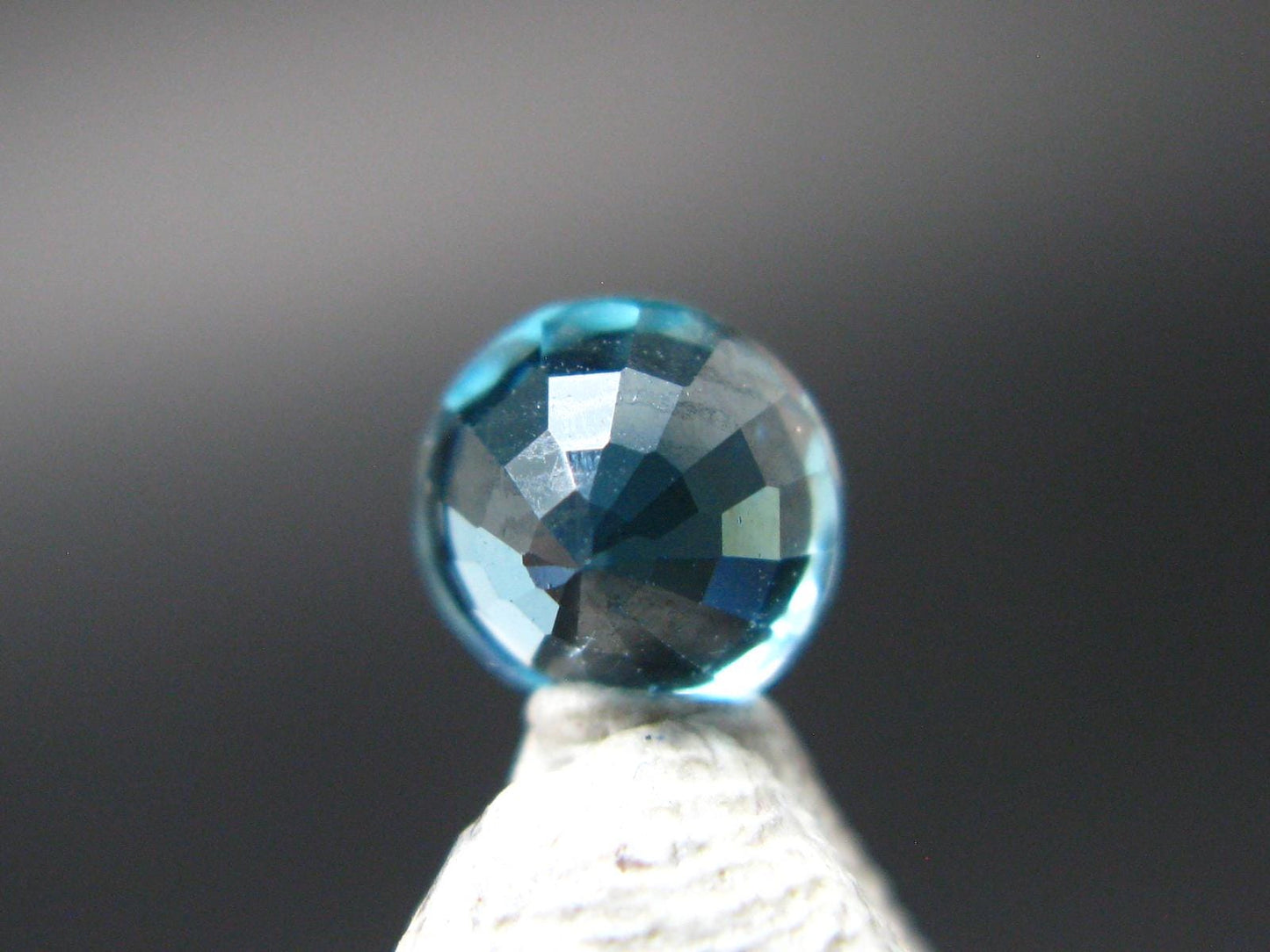 Gem Blue Zircon Cut Stone From Cambodia - 0.90 Carats