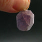 Purple Scapolite Pendant in SS From Afghanistan - 0.9" - 4.90 Grams
