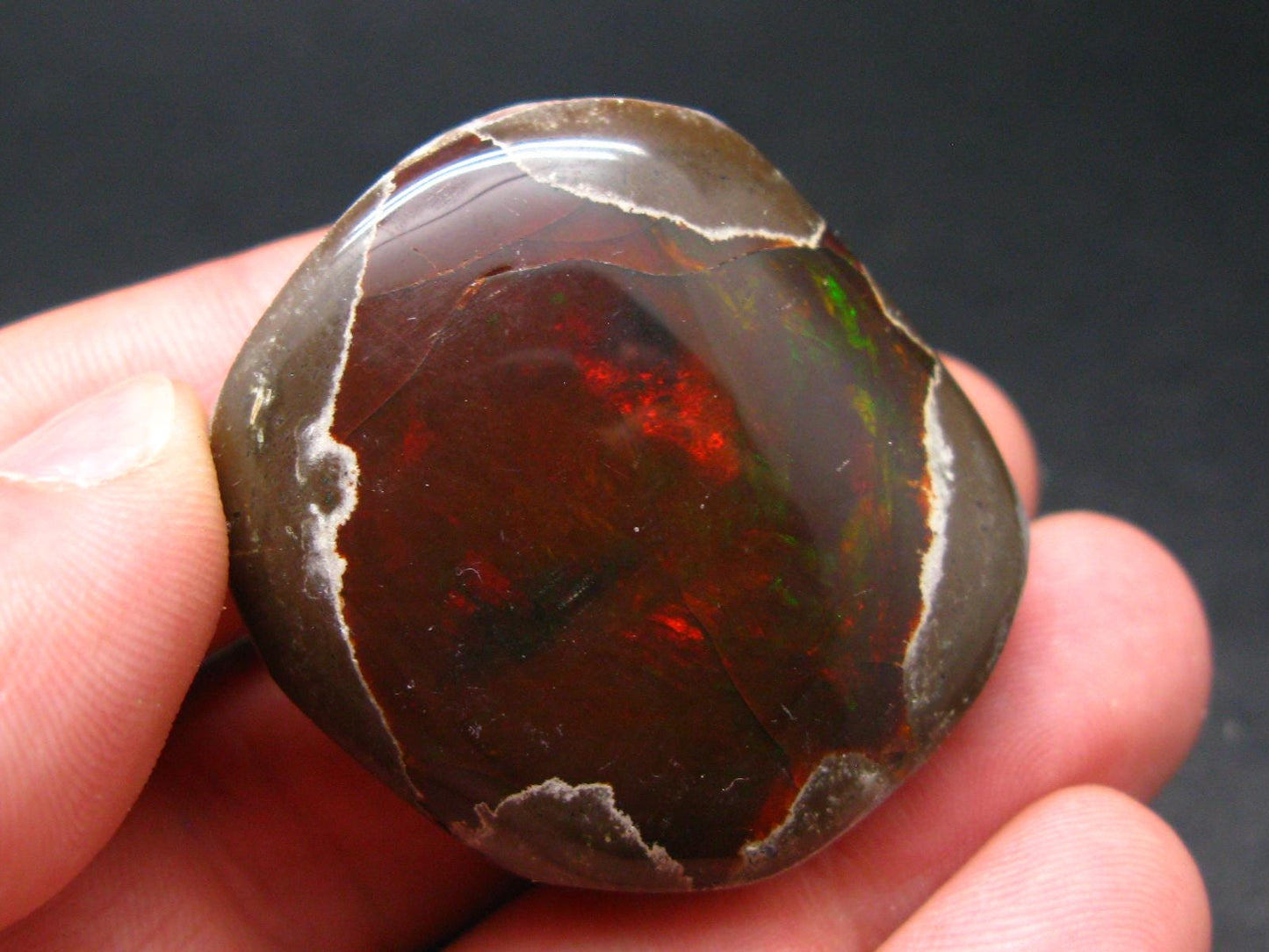 Natural Precious Opal With Play of Color from Ethiopia - 1.7" - 34.32 Grams