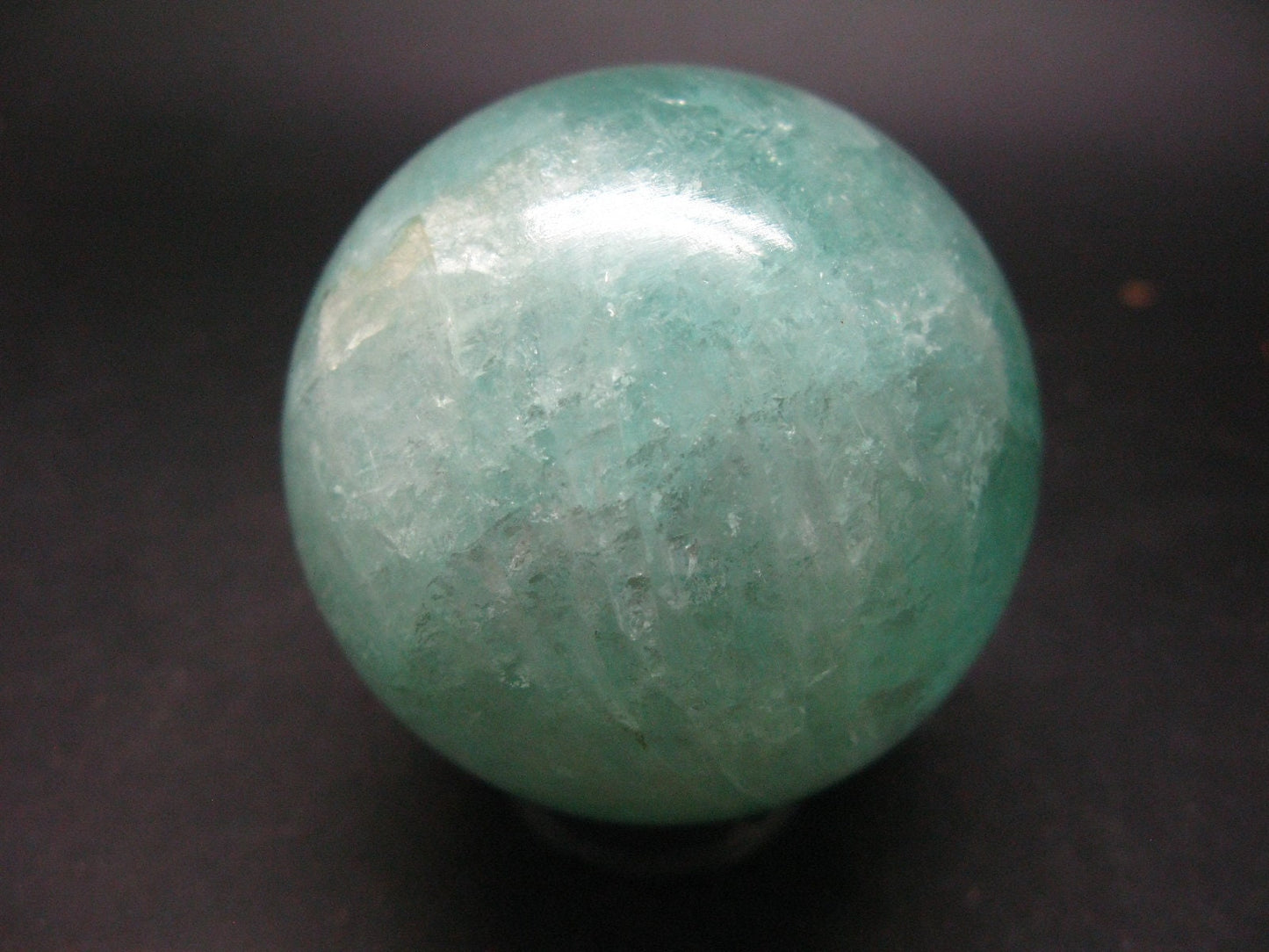Genuine Blue Aquamarine Sphere Ball From Brazil - 2.3" - 301 Grams