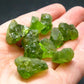 lot of 10 Peridot Olivine Crystals from Arizona, USA - 24.41 Grams