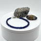 Faceted Blue Sapphire Bracelet: September Birthstone, Healing Crystal