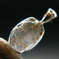 Gray Herderite Silver Pendant from Africa - 0.7" - 1.16 Grams