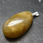 Rutilated Quartz Silver Pendant From Brazil - 1.4"