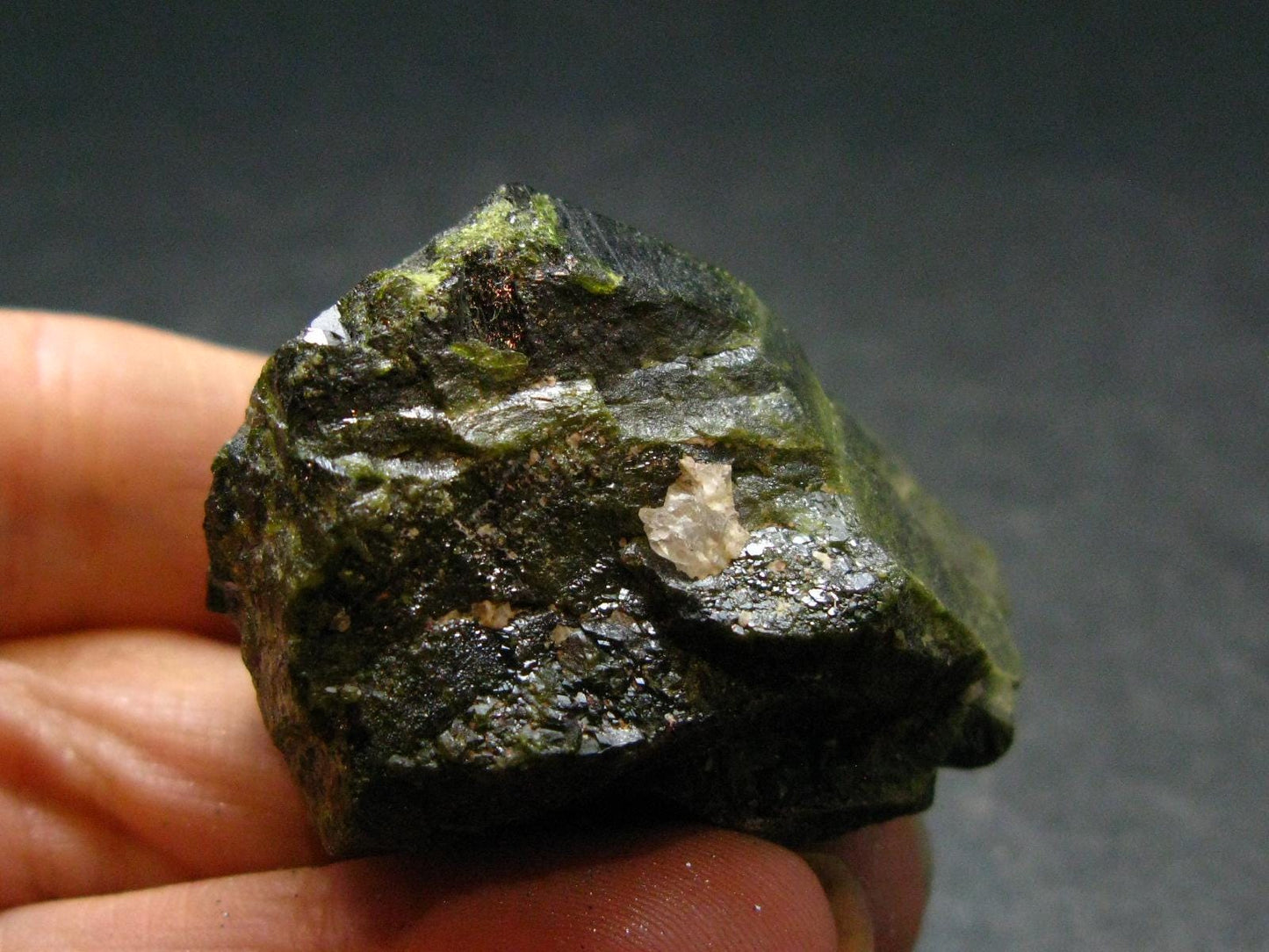 Nice Rare Terminated Epidote Crystal From Peru - 1.6" - 46.90 Grams