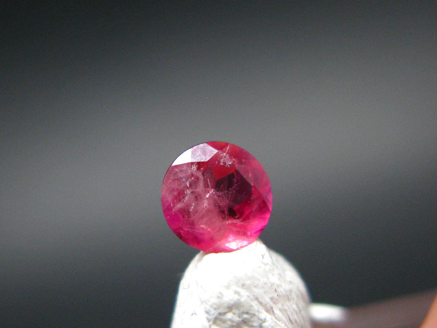 Beautiful Rare Gem Bixbite Red Beryl Emerald Cut Stone From Utah USA - 0.23 Carats - 4.0x4.0mm