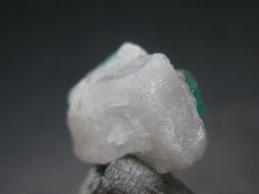 Emerald Beryl Crystal On Matrix From Colombia - 0.6"- 2.21 Grams