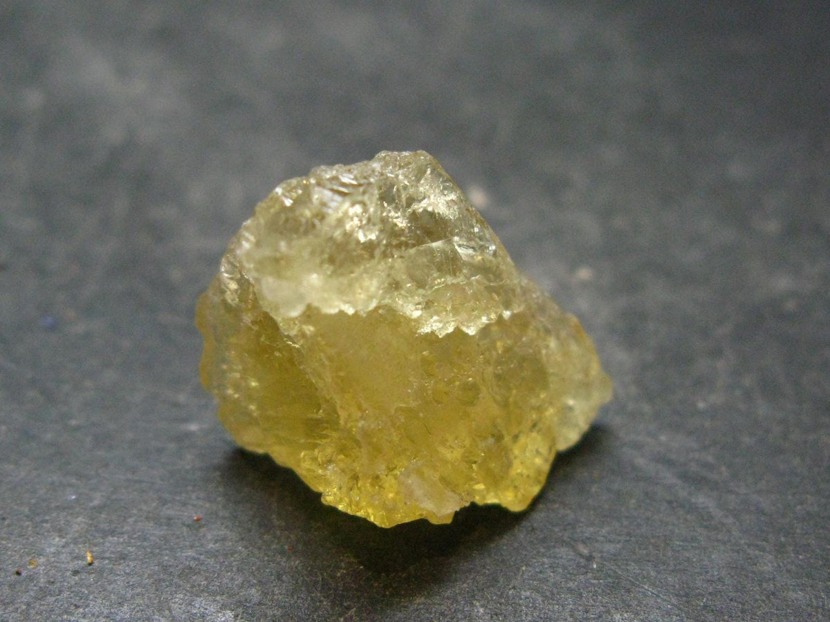 Etched Heliodor (Yellow Beryl) Crystal from Brazil - 27.25 Carats - 0.9"