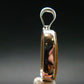 Rare Herderite Crystal Silver Pendant from Brazil - 1.1" - 3.22 Grams