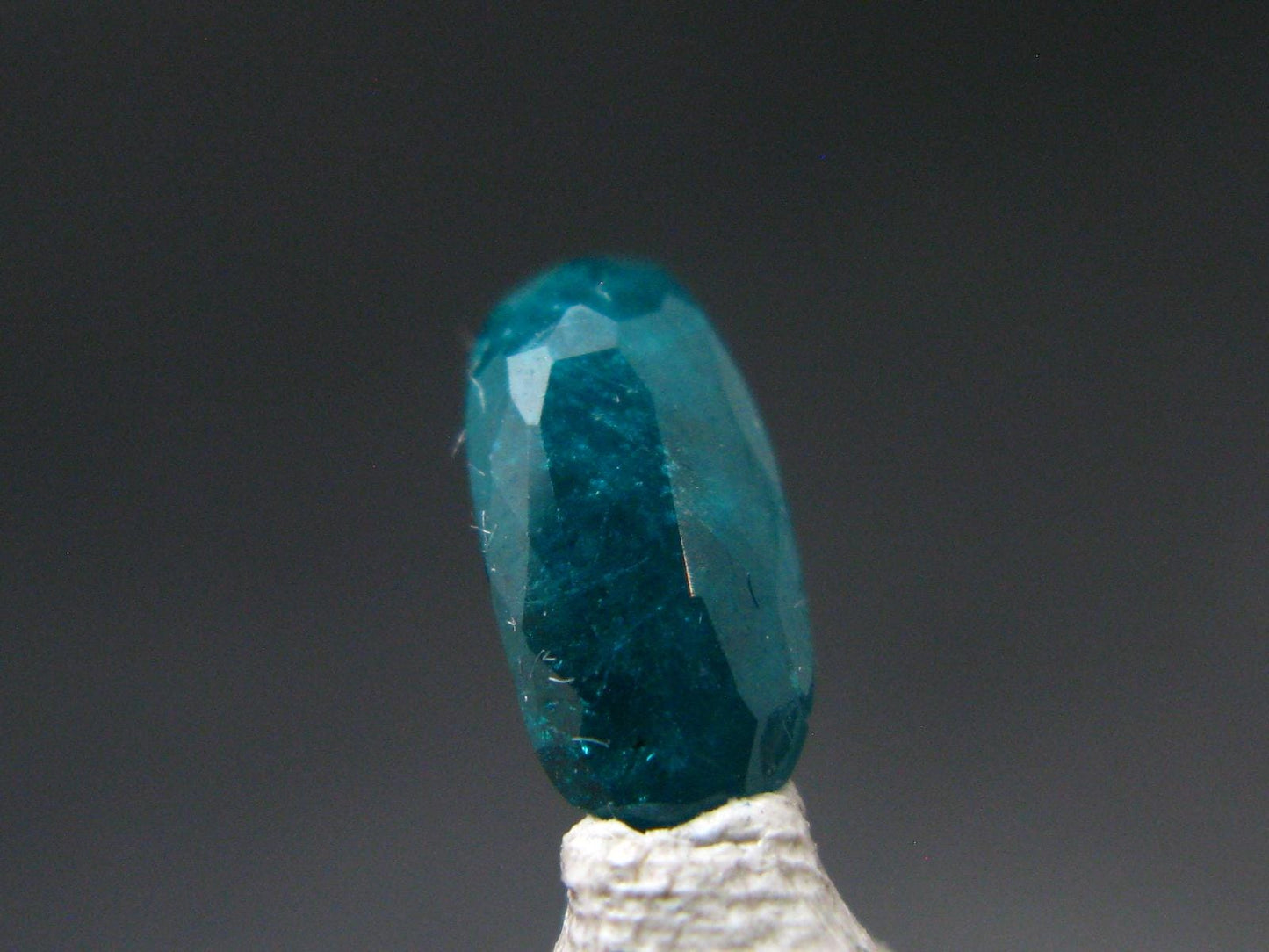 Rare Gem Dioptase Cut Stone from Namibia - 0.89 Carats