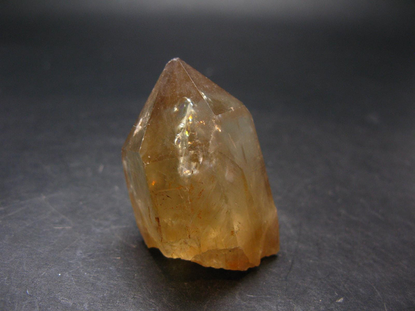 Natural Unheated Citrine Crystal from Congo - 55.49 Grams
