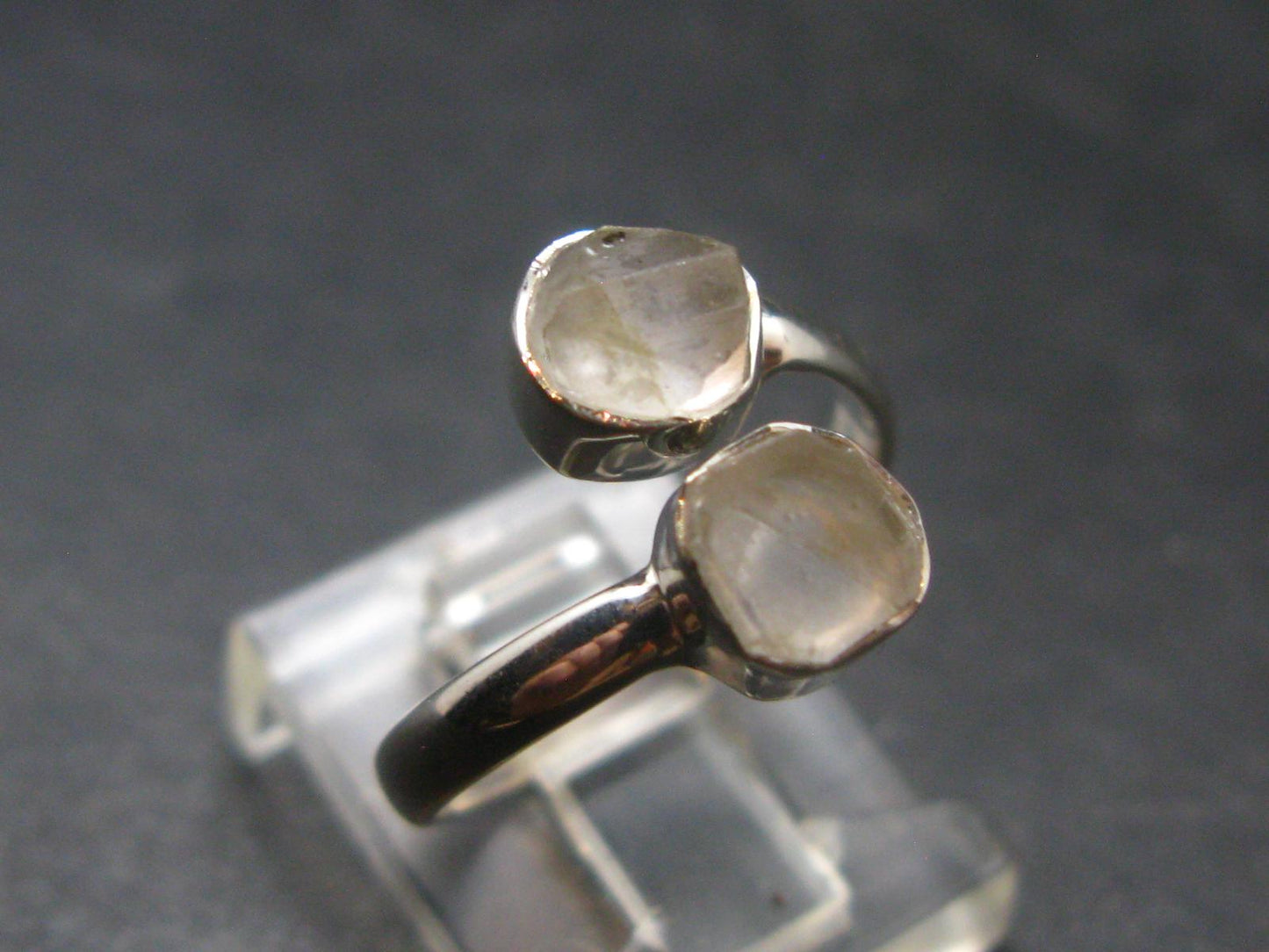 Phenakite Phenacite Sterling Silver Size 7 Ring from Nigeria - 2.18 Grams