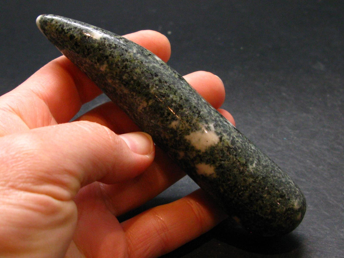 Rre Stonehenge Bluestone Wand From Wales UK - 4.4" - 99.27 Grams