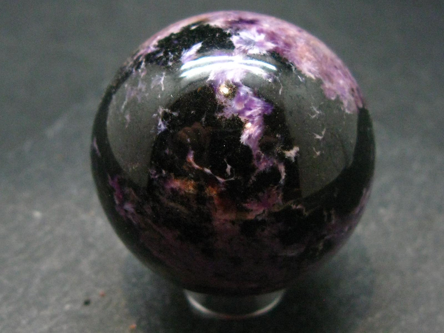 Nice Charoite Sphere from Russia - 85.83 Grams - 1.5"