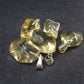 Set of 5 Natural Citrine Pendants From Brazil