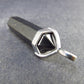 Elite Shungite Pencil Point Silver Pendant from Russia - 1.7"