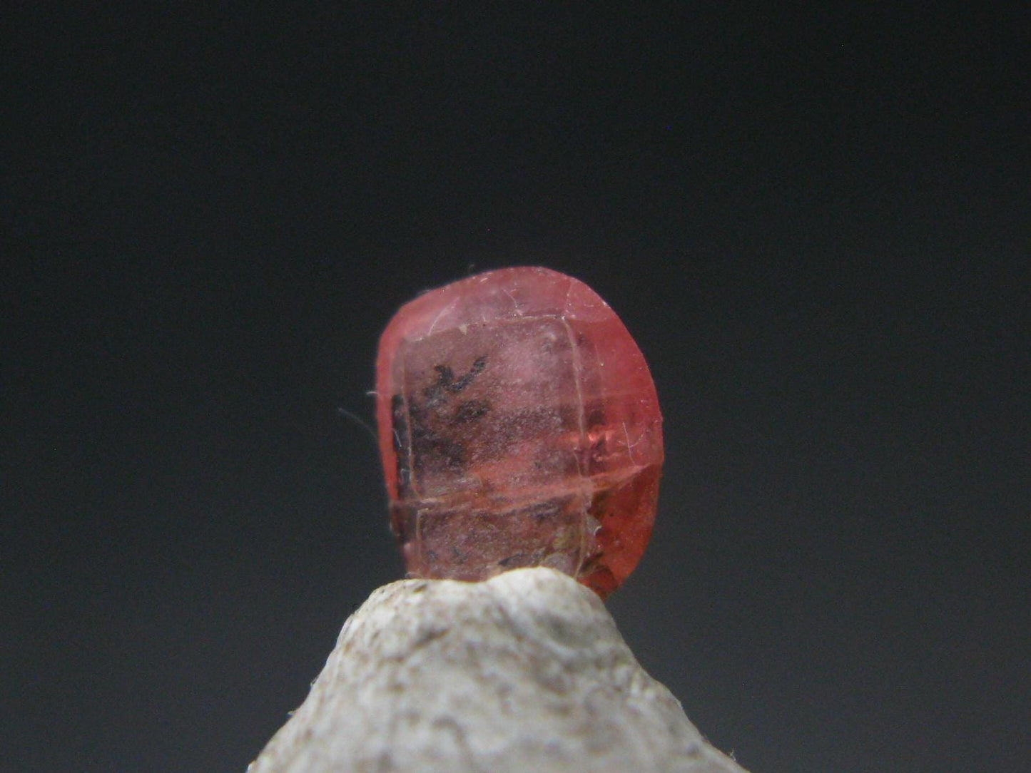 Rare Gem Serandite Cats Eye Cabochon Stone from Canada - 0.48 Carats