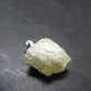 Amblygonite Silver Pendant from Brazil - 0.8" - 2.97 Grams